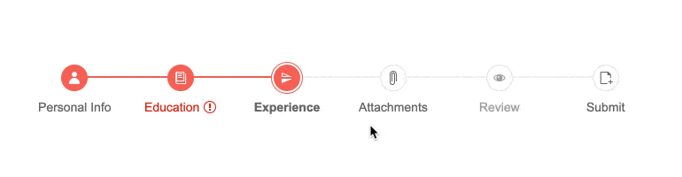 Kendo UI for jQuery Stepper Component Kendo UI for jQuery Stepper Component