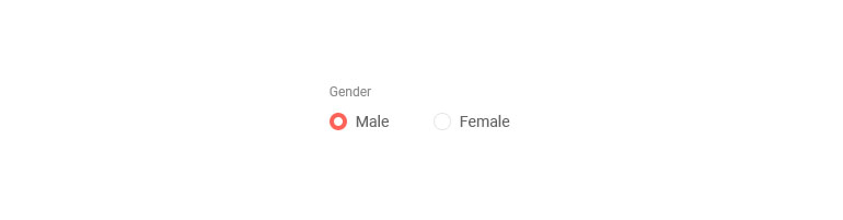 KendoReact Radio Button Component KendoReact Radio Button Component