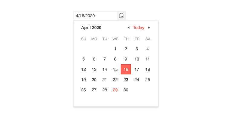 Kendo UI for Vue Native Vue DatePicker Component Kendo UI for Vue Native Vue DatePicker Component