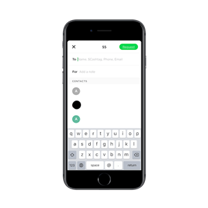 Cash App connects to a users phone contacts.