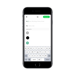 cashapp-phone-contacts Cash App connects to a users phone contacts.