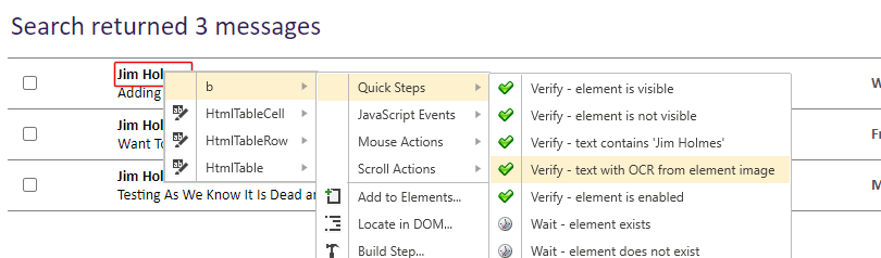 OCR Verification Step to Filter Text According to Criteria