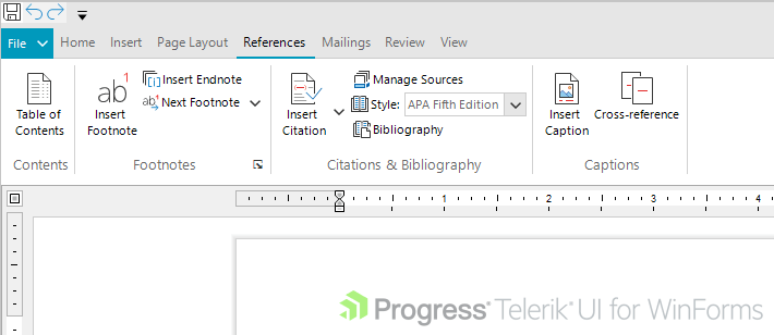 Telerik UI for WinForms Fluent Theme SVG Images Second Example