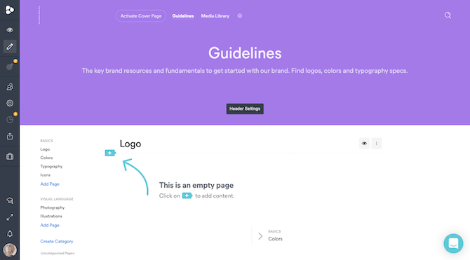 Frontify enables creative teams to build live and easily editable design systems, including the style guide.