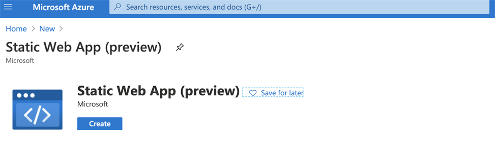 static-web-app-portal