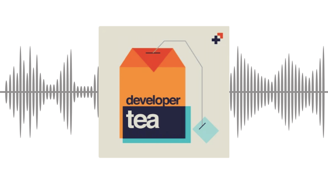 An overview of the Developer Tea podcast with bite-sized episodes for web developers.