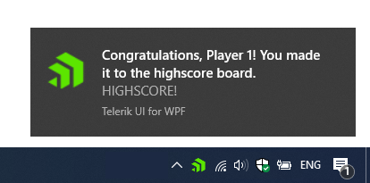 NotifyIcon Balloon - Telerik UI for WPF NotifyIcon Balloon - Telerik UI for WPF
