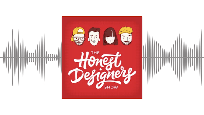 An overview of The Honest Designers Show podcast for web designers at any stage of their career.