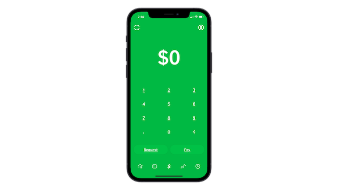 Cash App’s navigation uses an icon-only navigation that may make it difficult for users to recognize each of the features of the app.