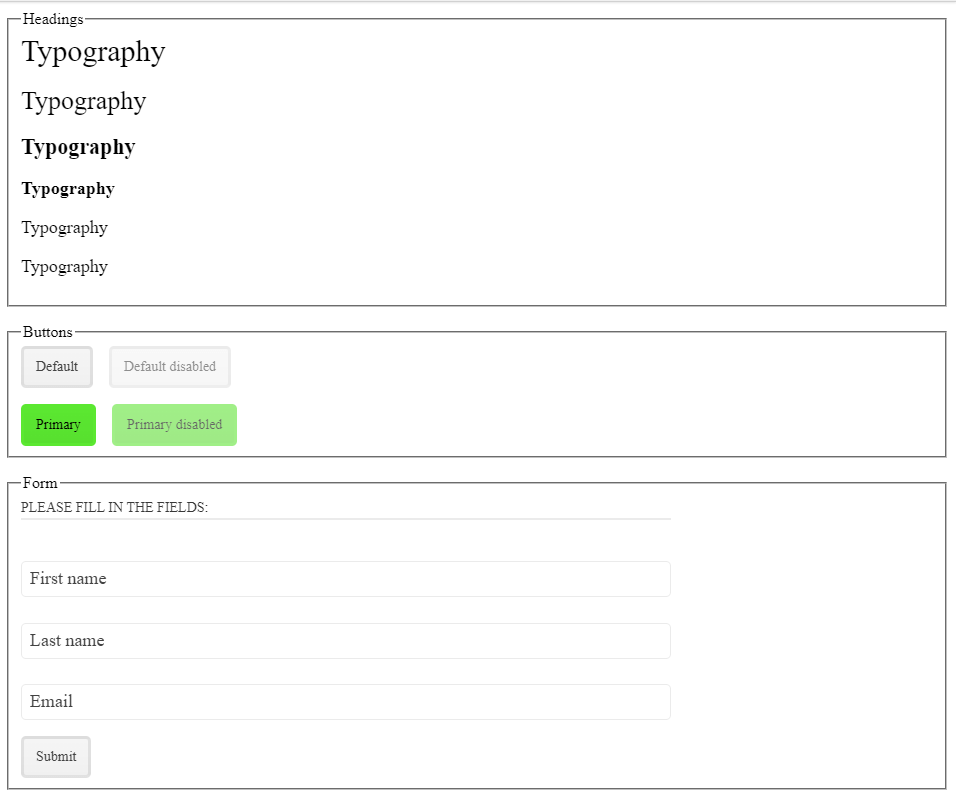 Building a Design System with Kendo UI