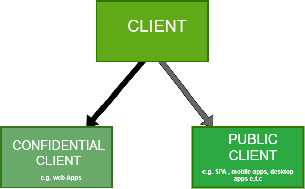 Client Types: confidential client or public client