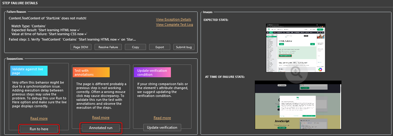 Fixing timing issues within test runs 