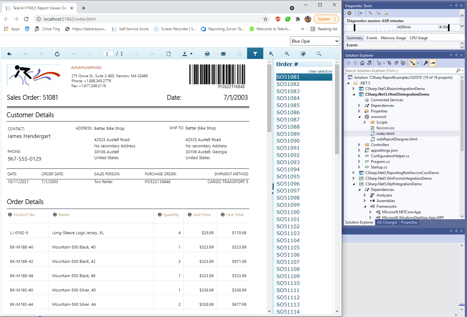 .NET 5 demo