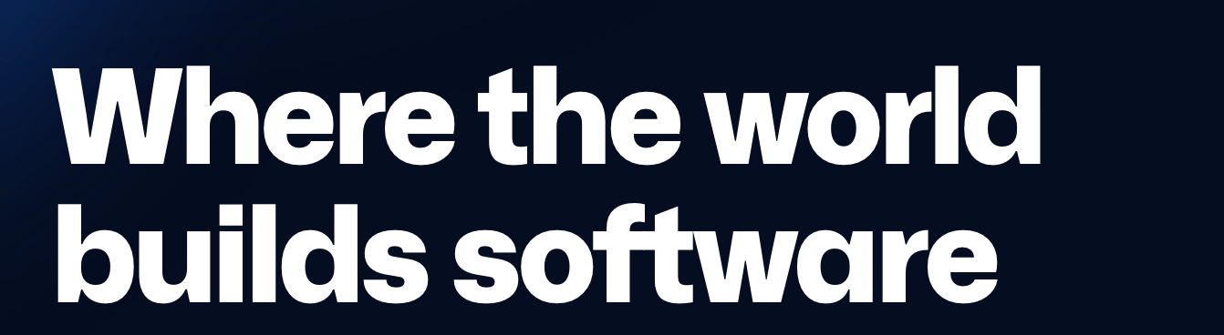git-header: Where the world builds software