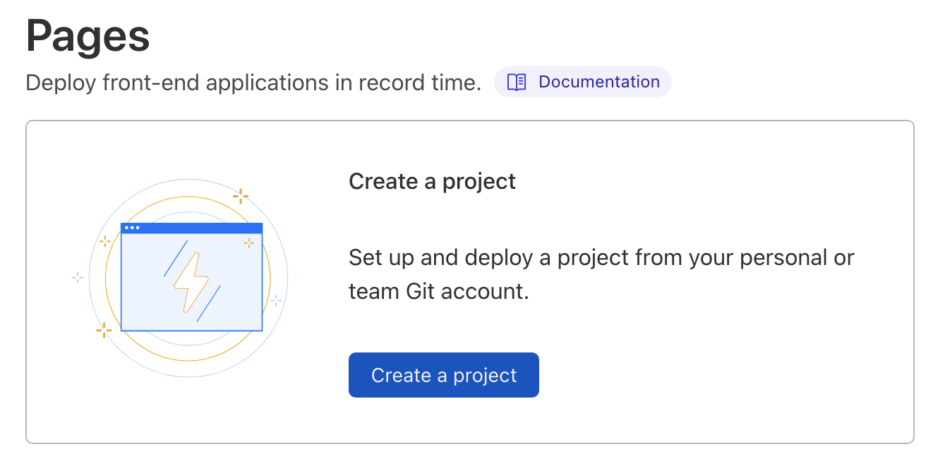 cloudflare-pages-create-project