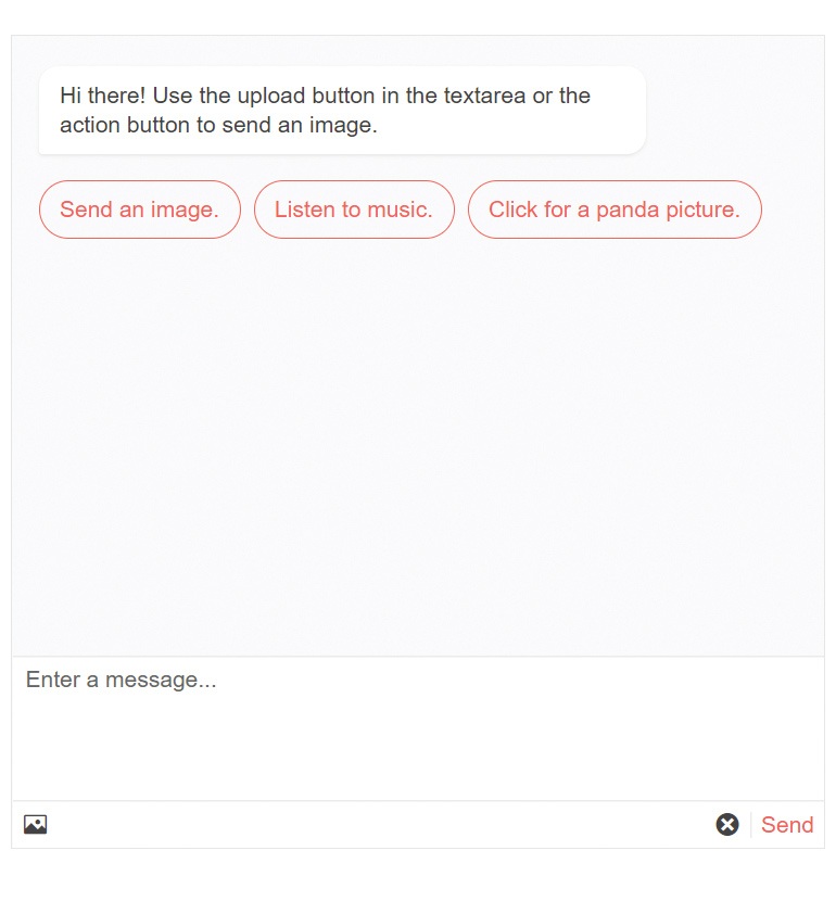 Angular Conversational-UI-Input-Area-Customization chatbot window