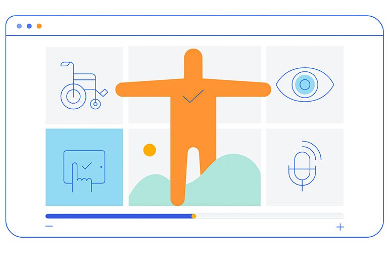 Accessibility improvements illustration