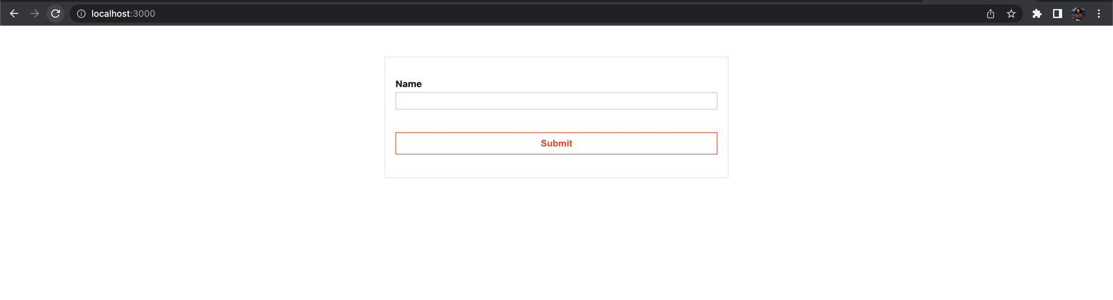 Dynamic input field