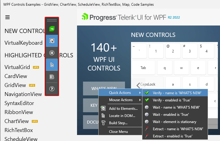 Visual Test Recorder