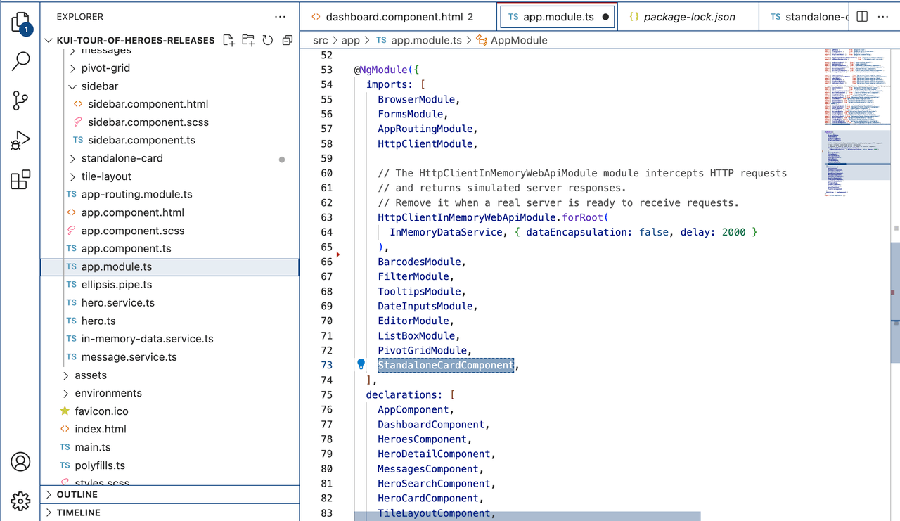 in imports-appmodule, add standalone component