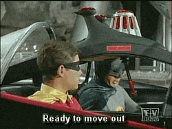 batman and robin gif - ready to move out