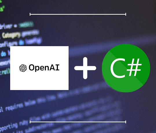 OpenAI logo + C#