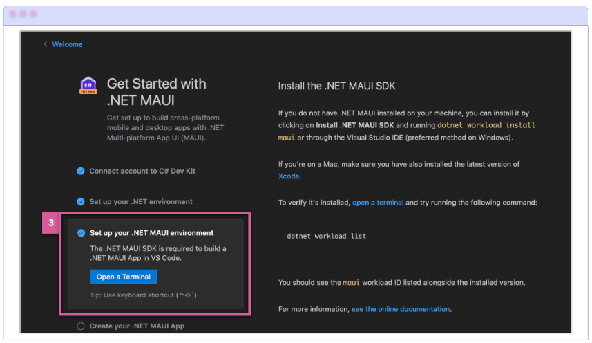 Set up your .NET MAUI environment