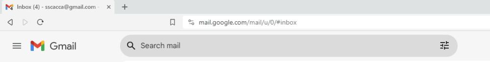 When Gmail browser notifications are enabled, the favicon includes a counter in the bottom-right corner that shows how many unread emails the user has.