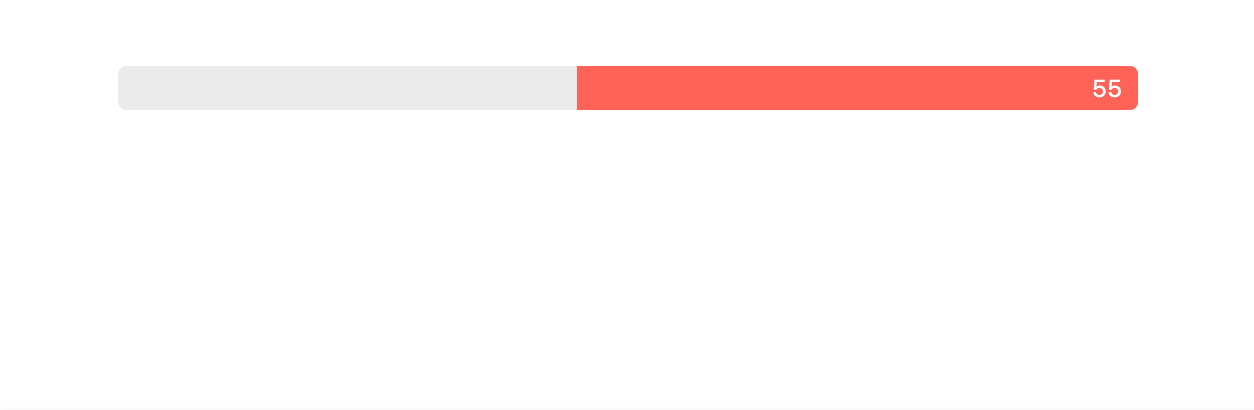 gray on the left and pink on the right 55%