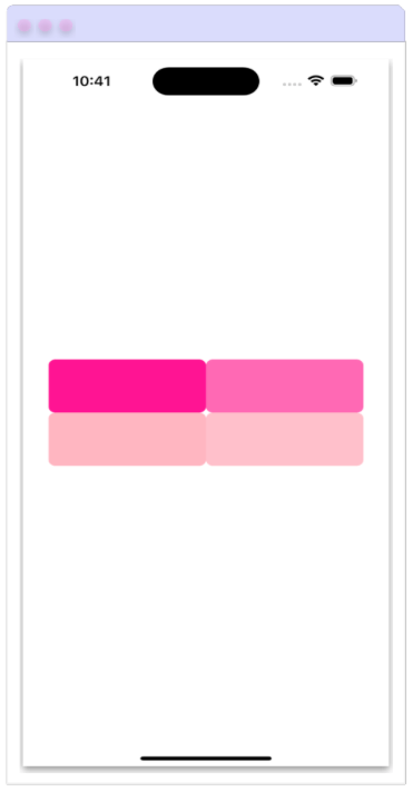 UniformItemsLayout with properties