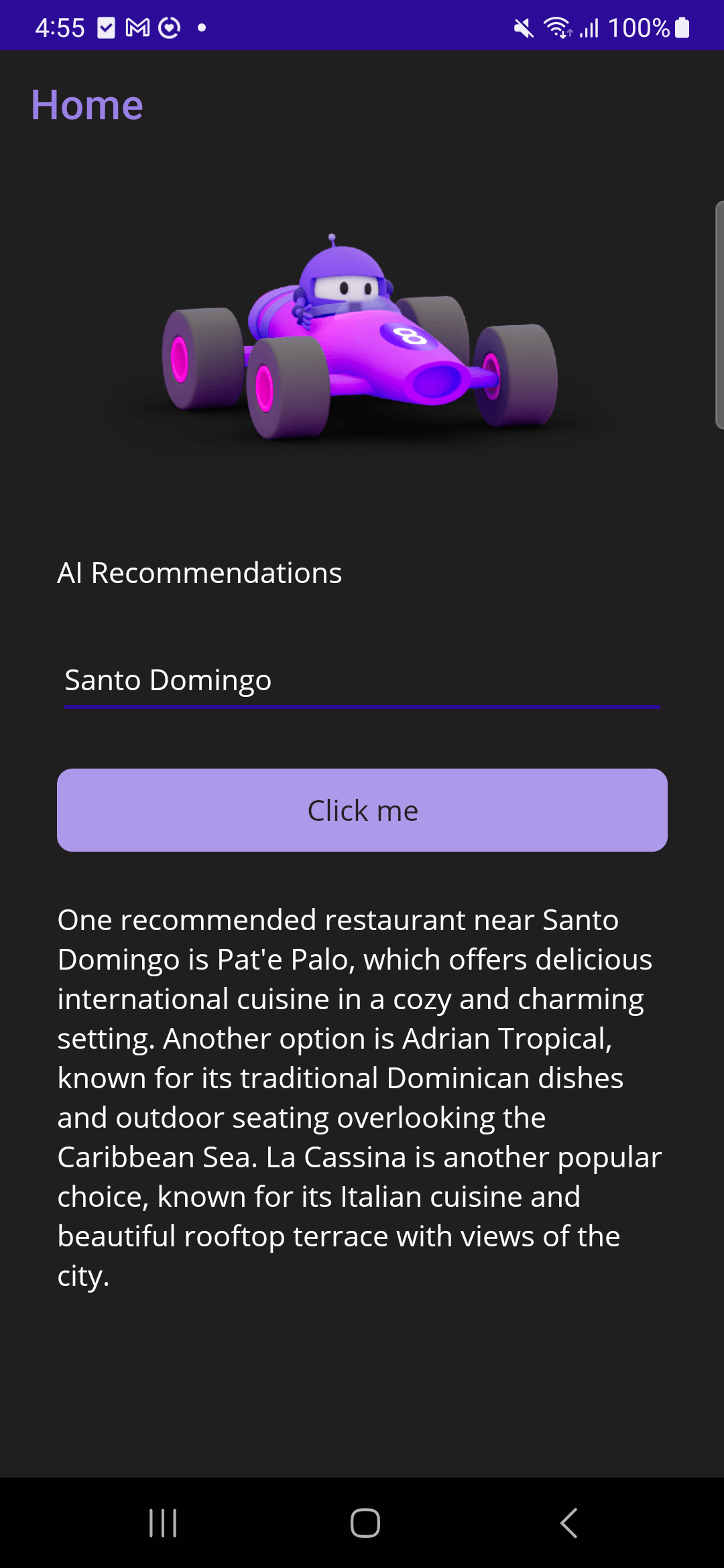 recommendations for restaurants in santo domingo