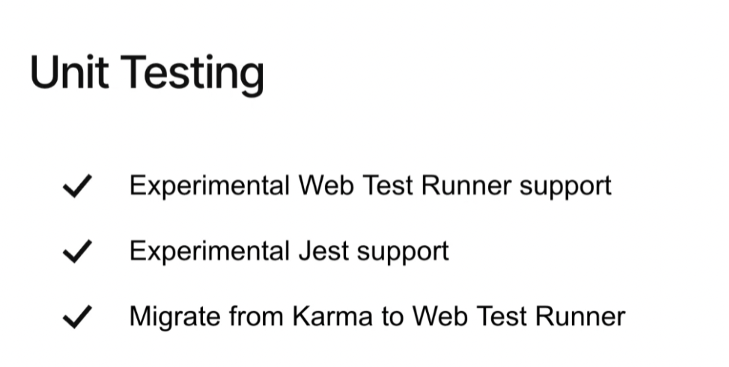 coming soon under unit testing