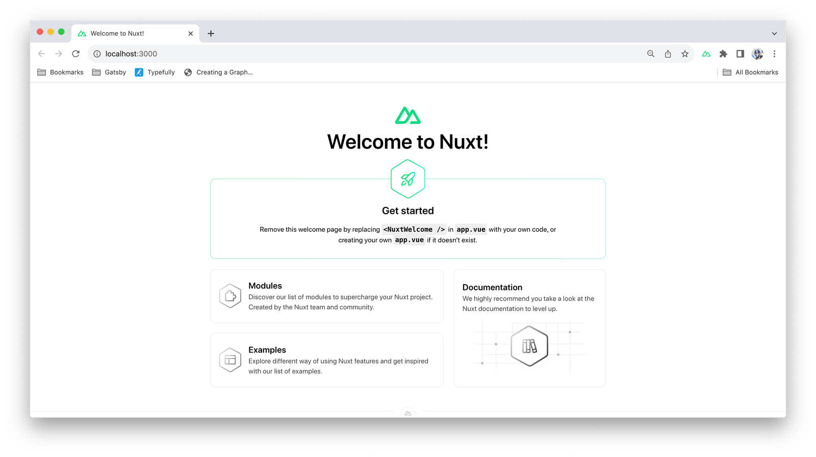 welcome to Nuxt