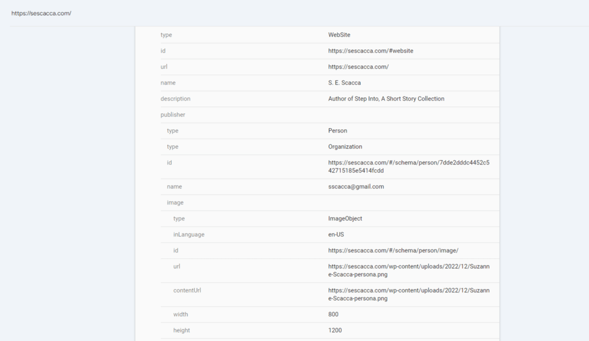 In the URL Inspection tab in Google Search Console, users will find which structured data Google has associated with individual web pages on their site. It will include any ImageObject data you’ve added to your images.