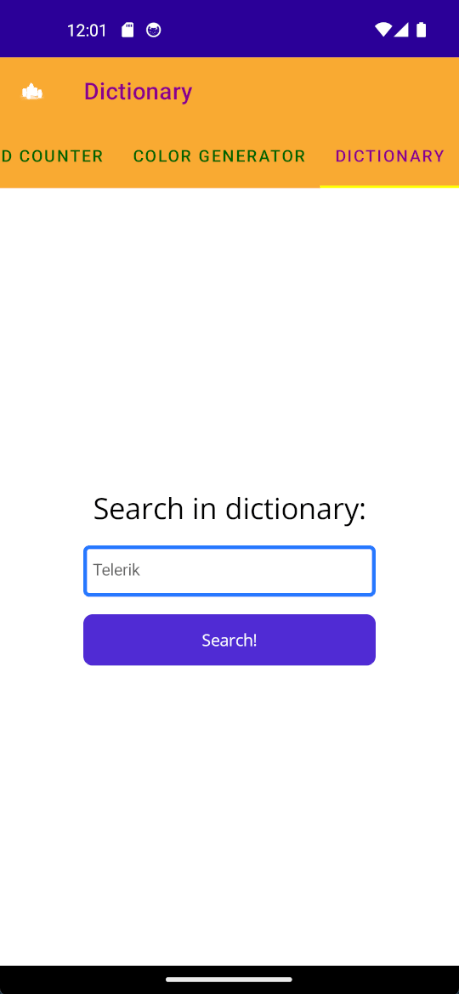 Dictionary Utility