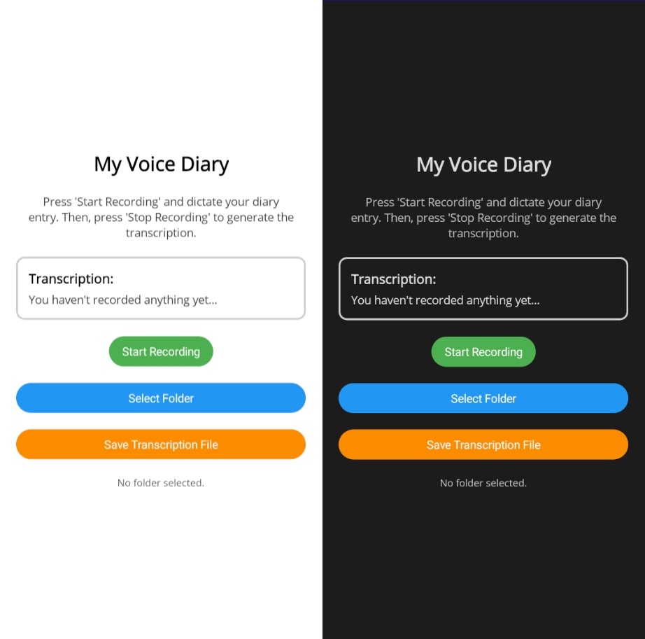 The sample application is a voice note-taking app where we will implement the Essentials APIs