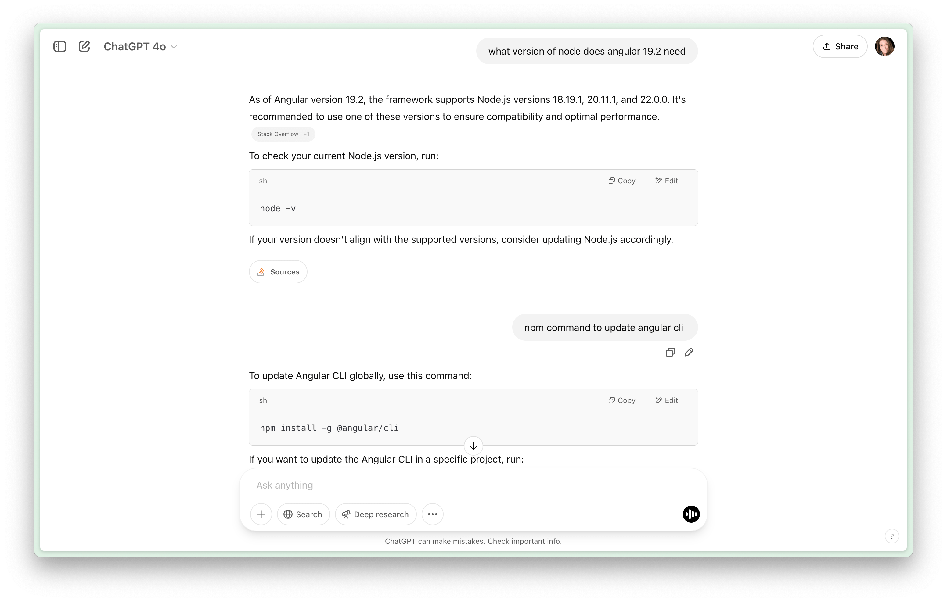 Me asking ChatGPT Me asking ChatGPT