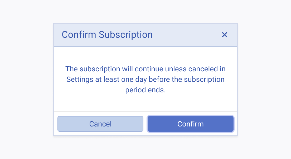 Usage Guidelines | Telerik and Kendo UI Dialog