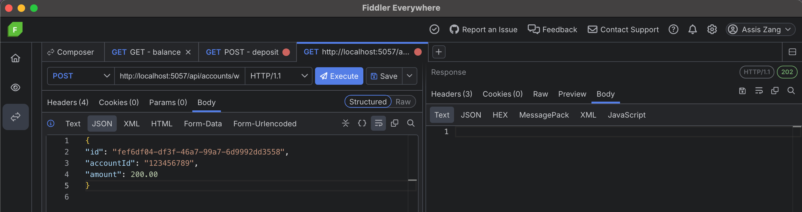 Fiddler request withdrawal