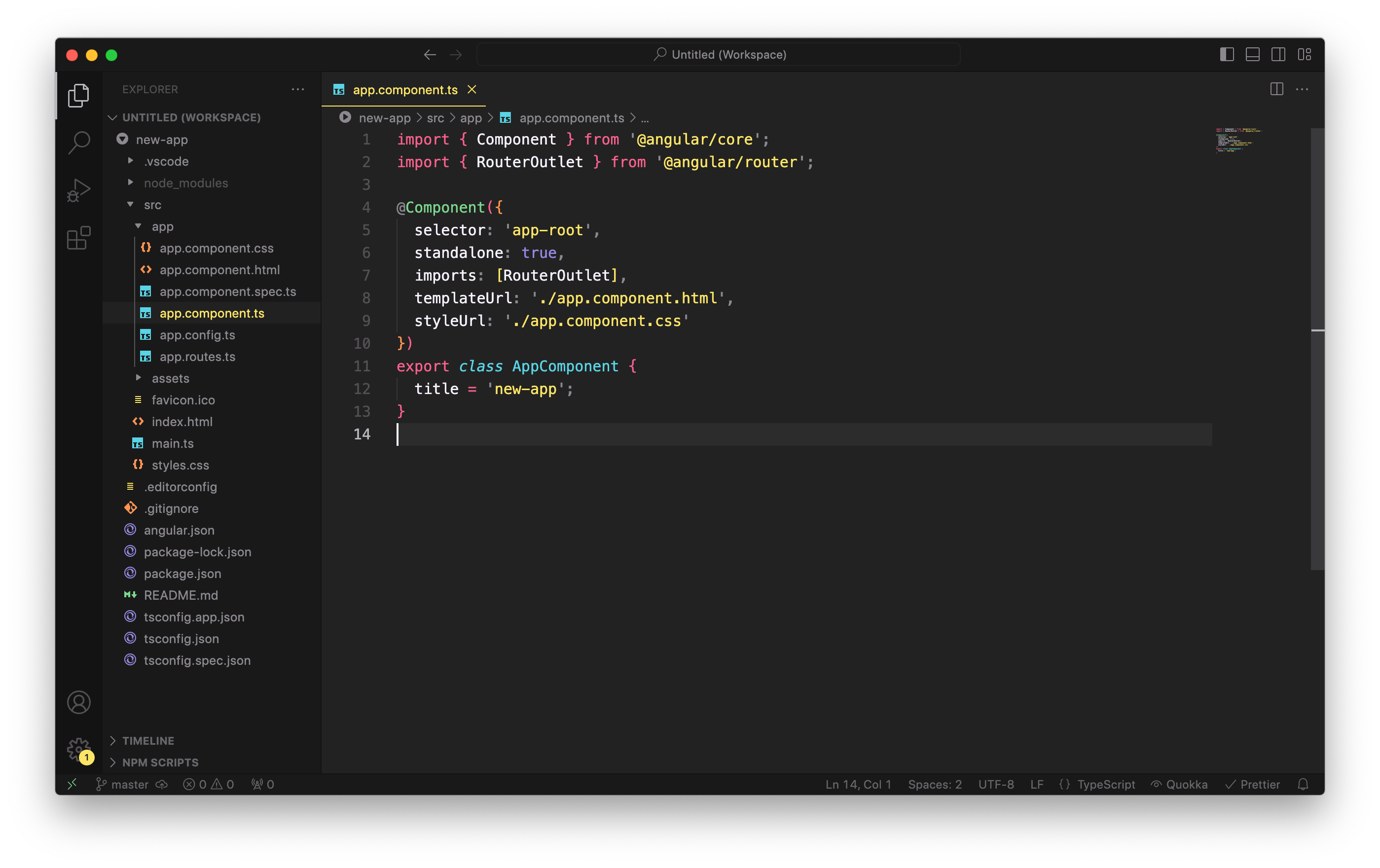 Angular Project Structure