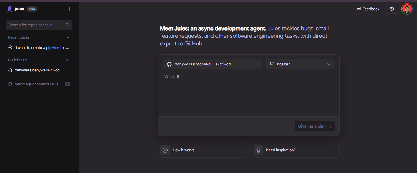 Meet Jules: an async development agent.