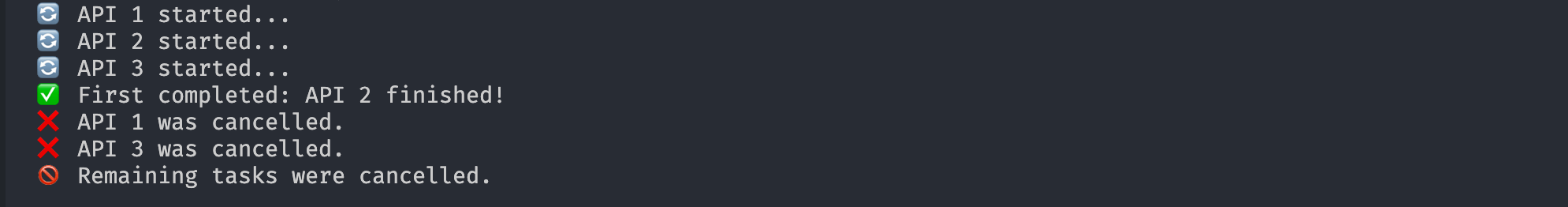 WhenAny cancel result
