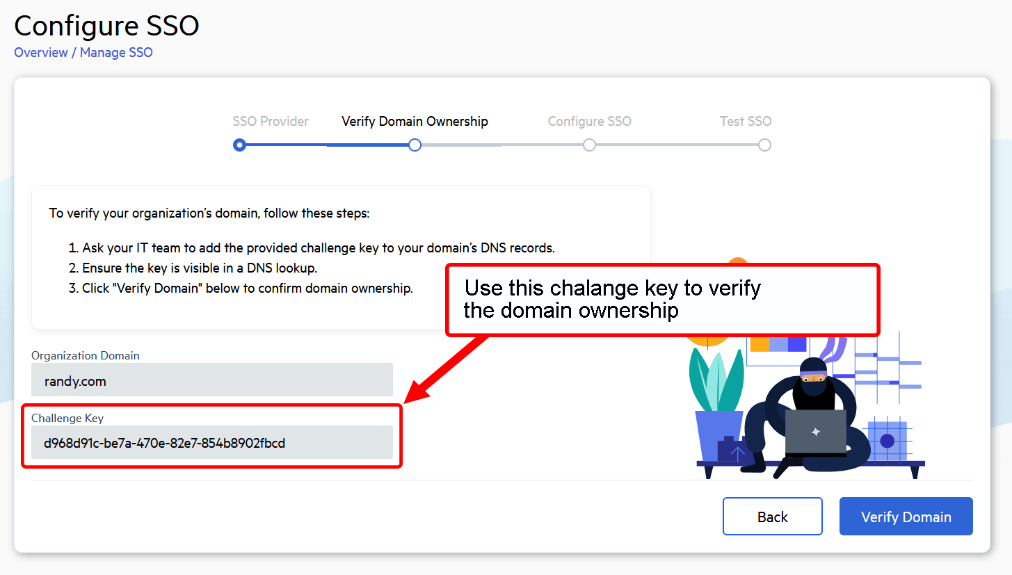 challenge key