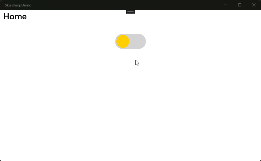Switching between dark and light modes using a custom control made with SkiaSharp