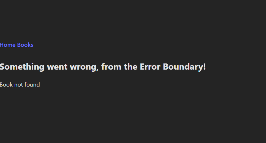 Error handling in routes