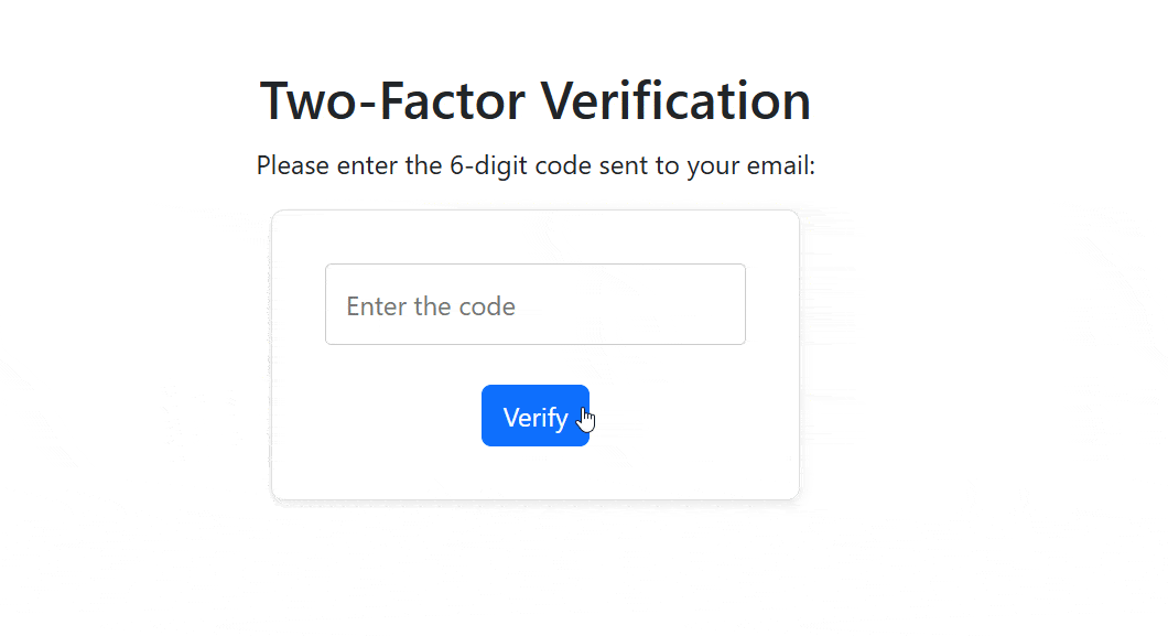 Using an input field to enter an OTP code, which tends to be unreliable