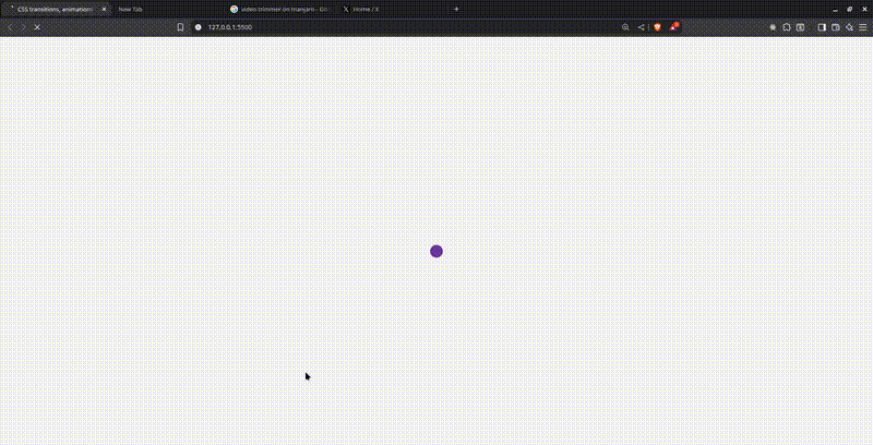 Bouncing loader animation using the Web Animation API