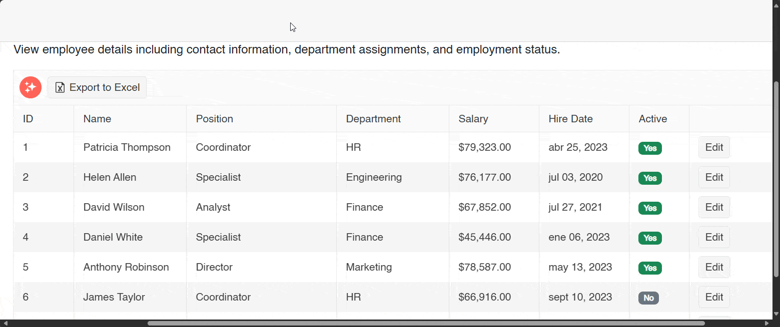 Easily Exporting Data from a DataGrid to Excel