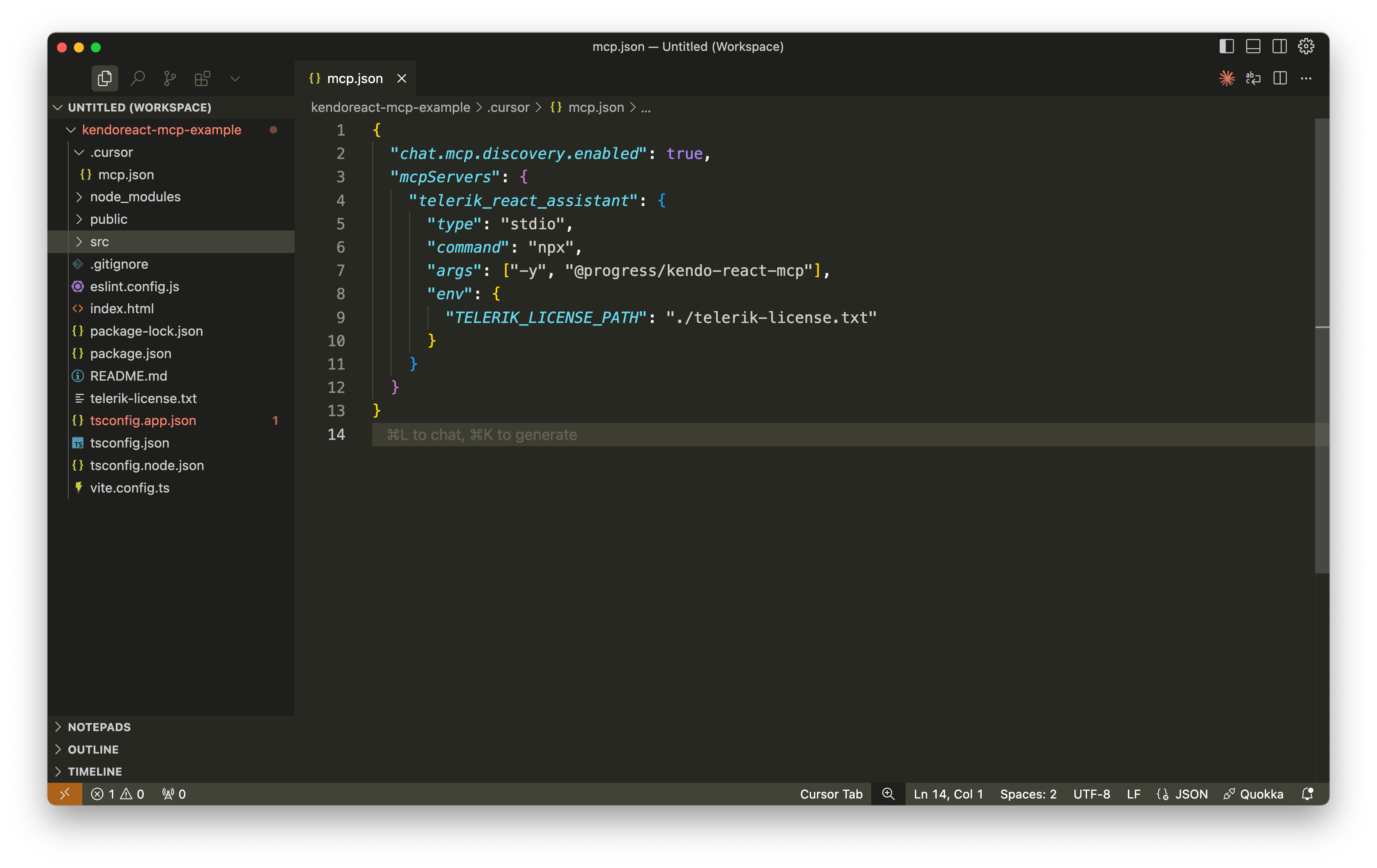 MCP Configuration Setup
