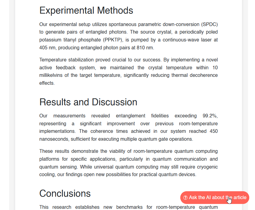 Demonstration of executing quick actions using the InlineAIPrompt component for Blazor